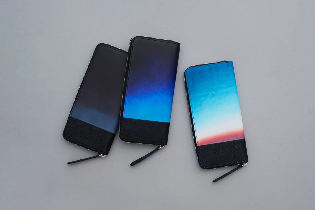 Orizzonte #01 ラウンドファスナーウォレット