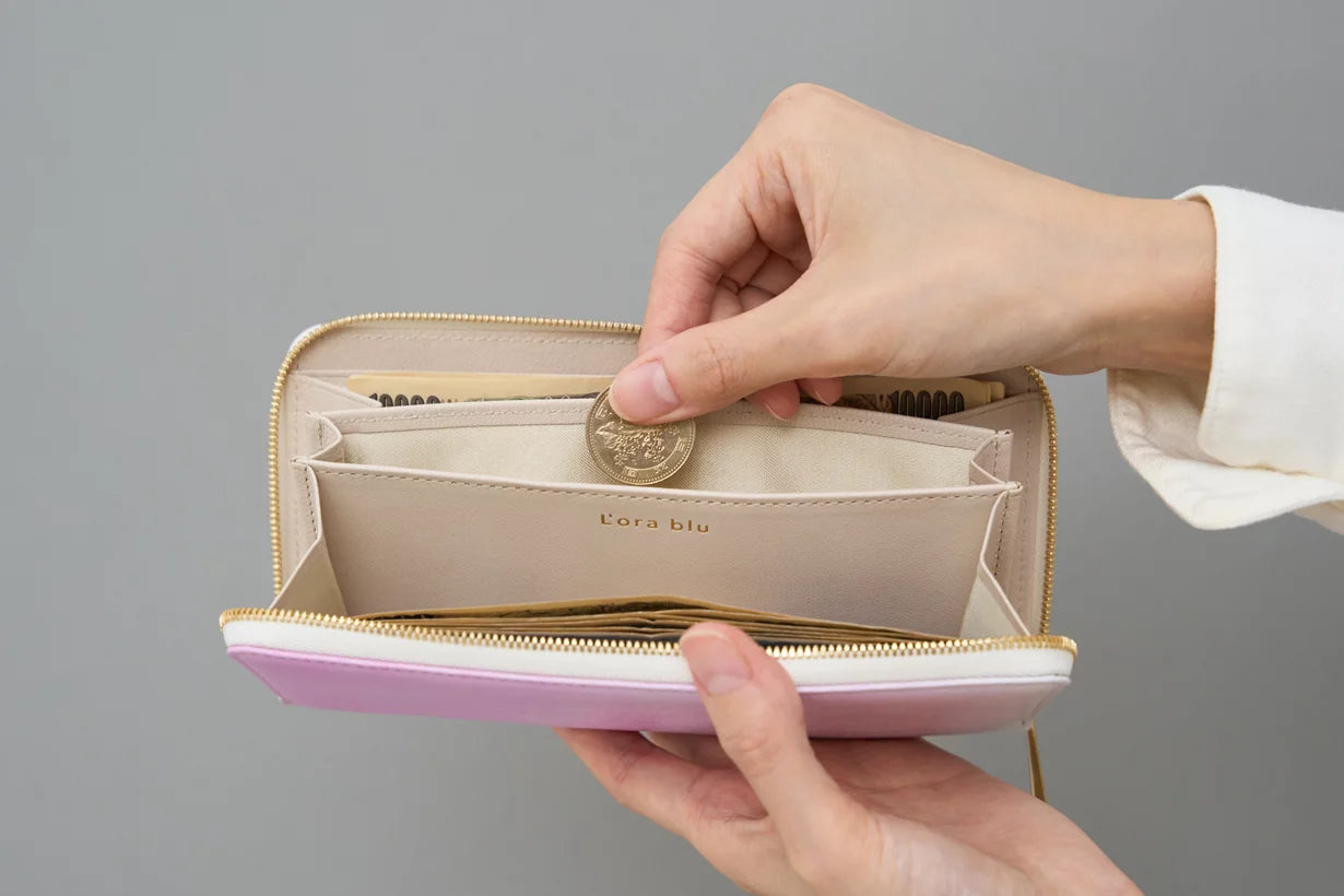 Quattro Stagioni #01 ラウンドファスナーウォレット