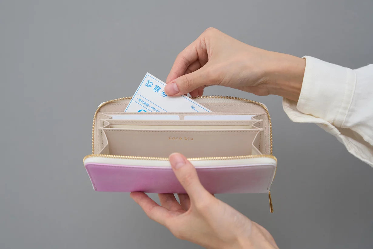 Quattro Stagioni #01 ラウンドファスナーウォレット