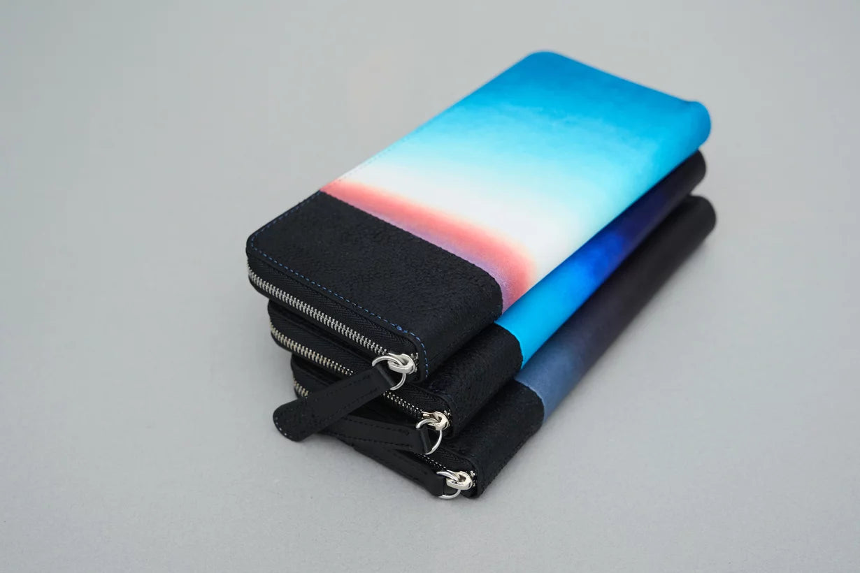 Orizzonte #01 ラウンドファスナーウォレット