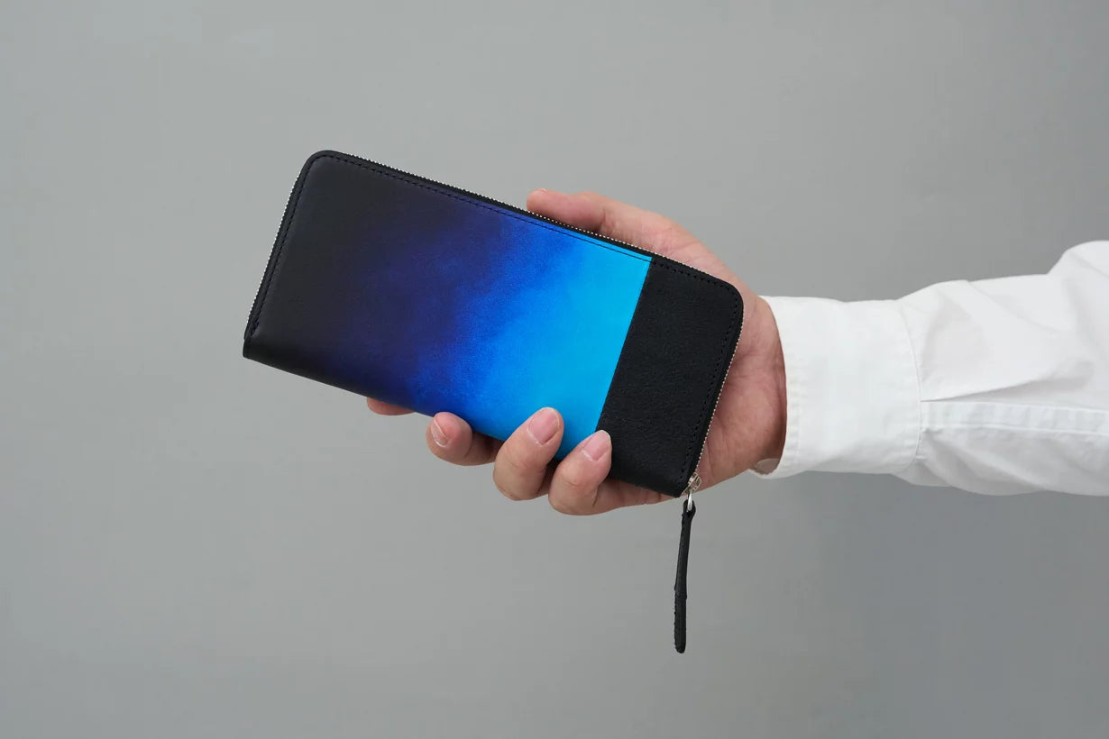 Orizzonte #01 ラウンドファスナーウォレット