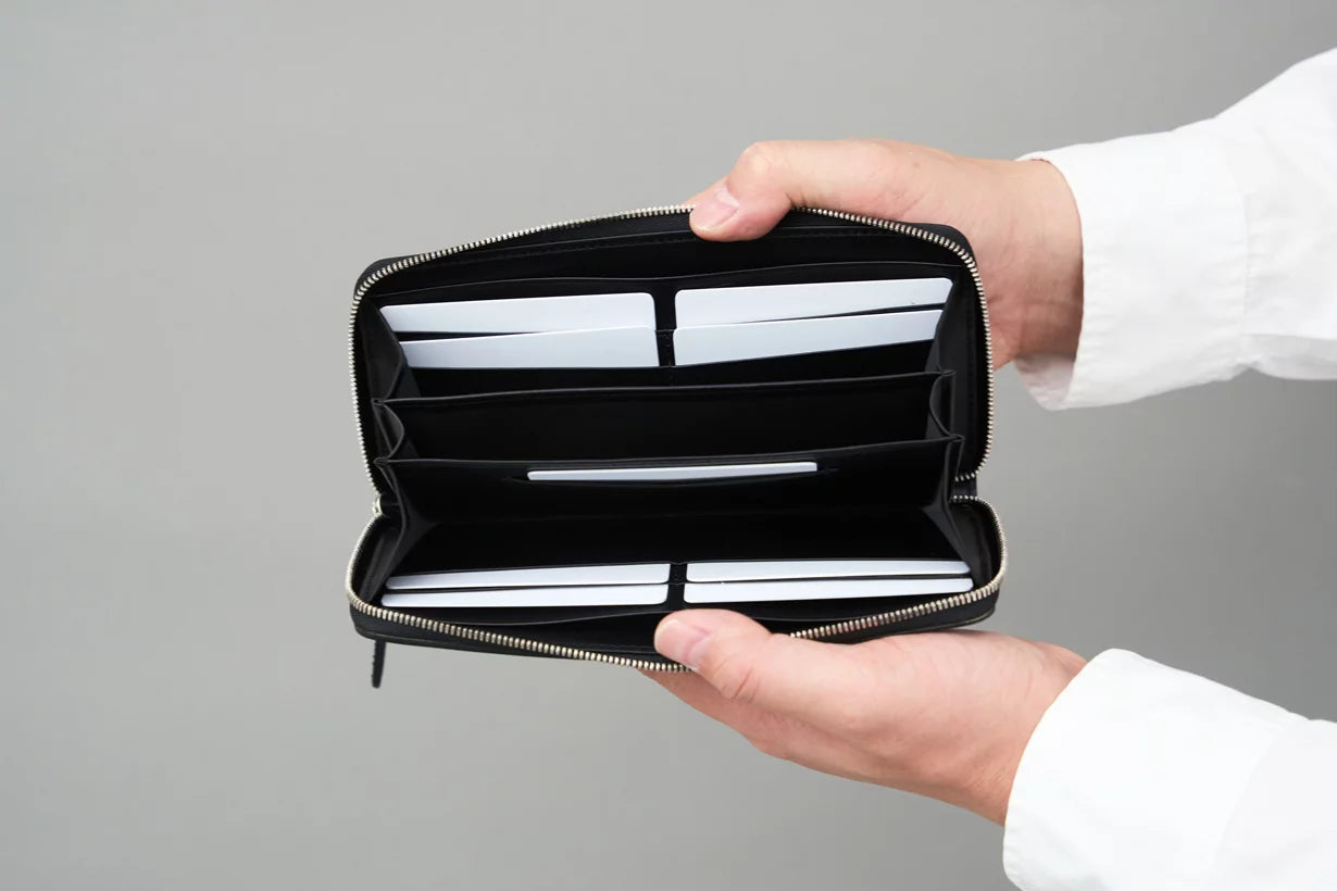 Orizzonte #01 ラウンドファスナーウォレット