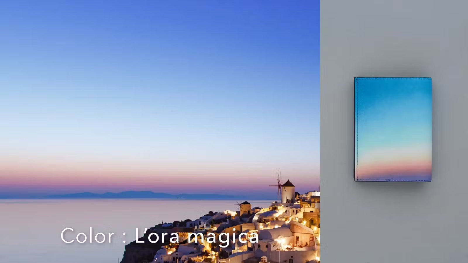 Cielo #03 コンパクト二つ折りギャルソンウォレット