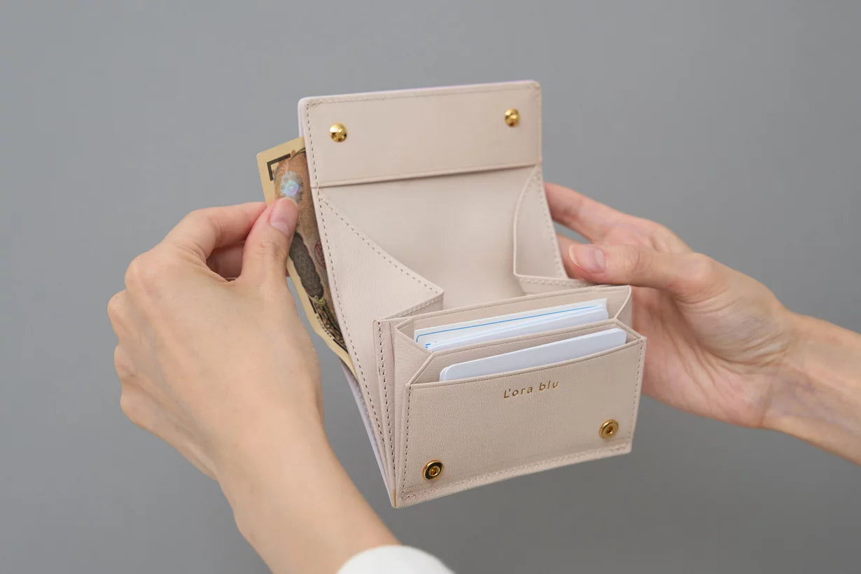 Quattro Stagioni #03 コンパクト二つ折りギャルソンウォレット