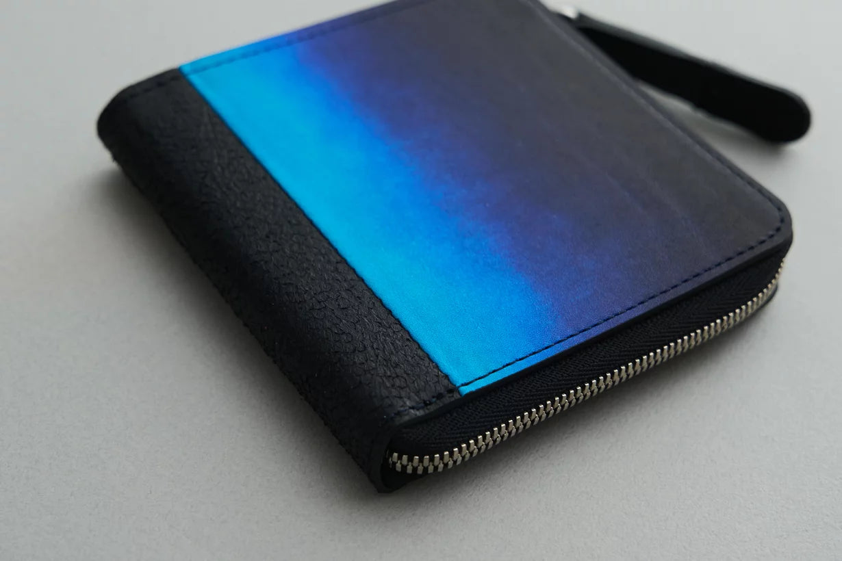 Orizzonte #04 L-zipスクエアウォレット