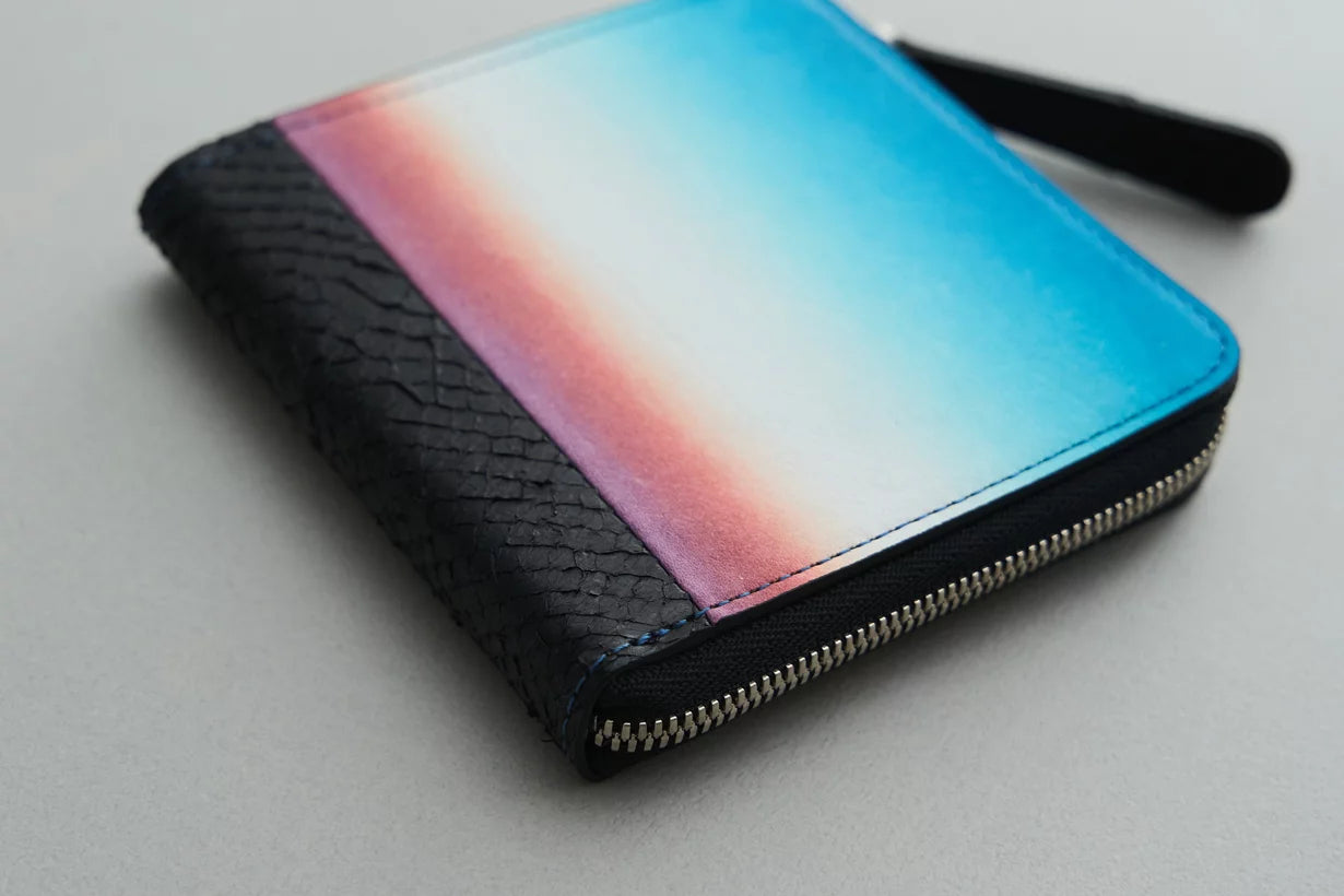 Orizzonte #04 L-zipスクエアウォレット