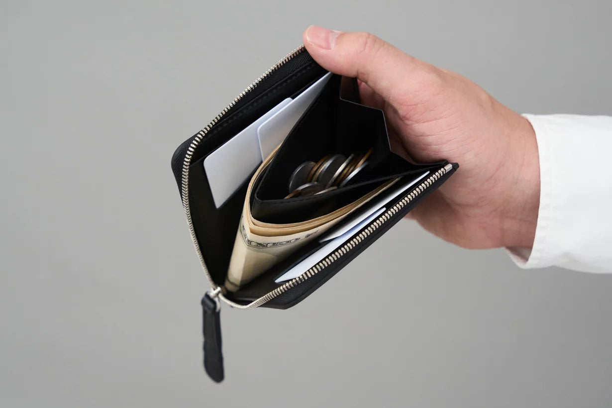 Orizzonte #04 L-zipスクエアウォレット