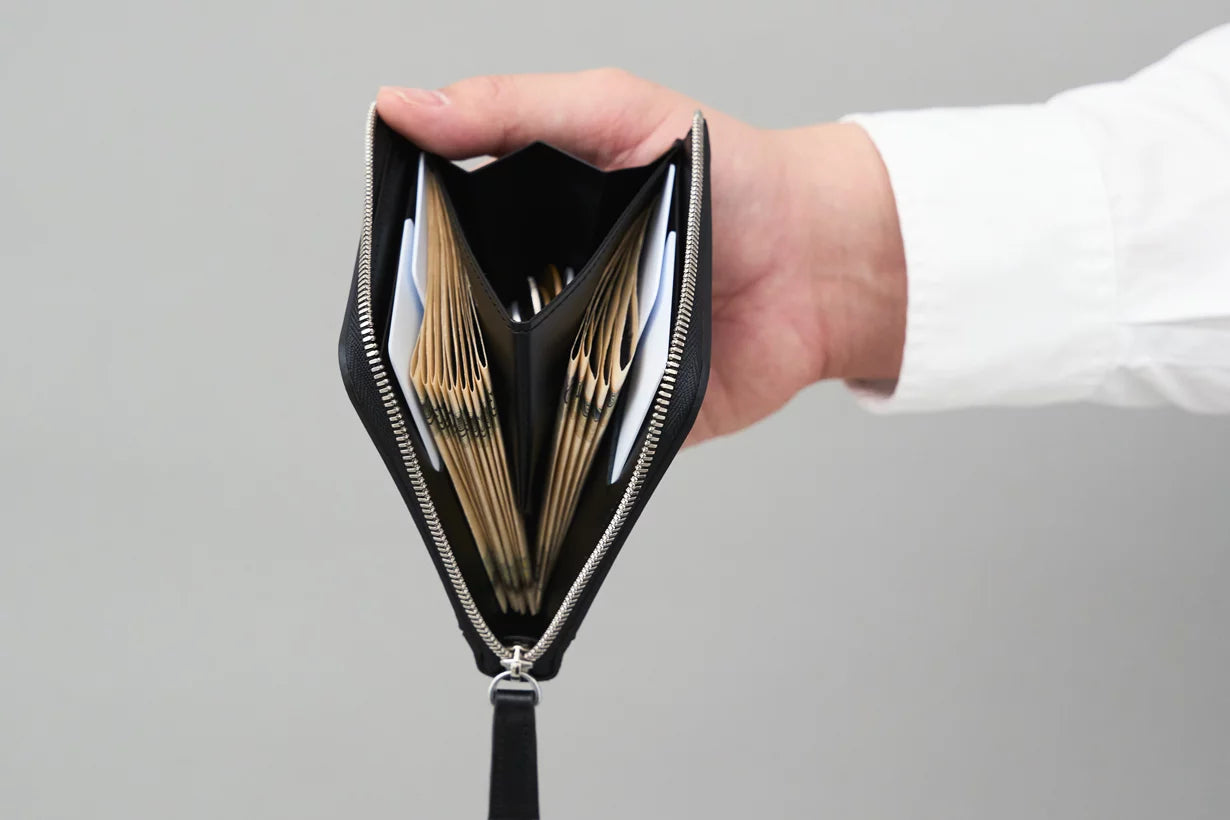 Orizzonte #04 L-zipスクエアウォレット