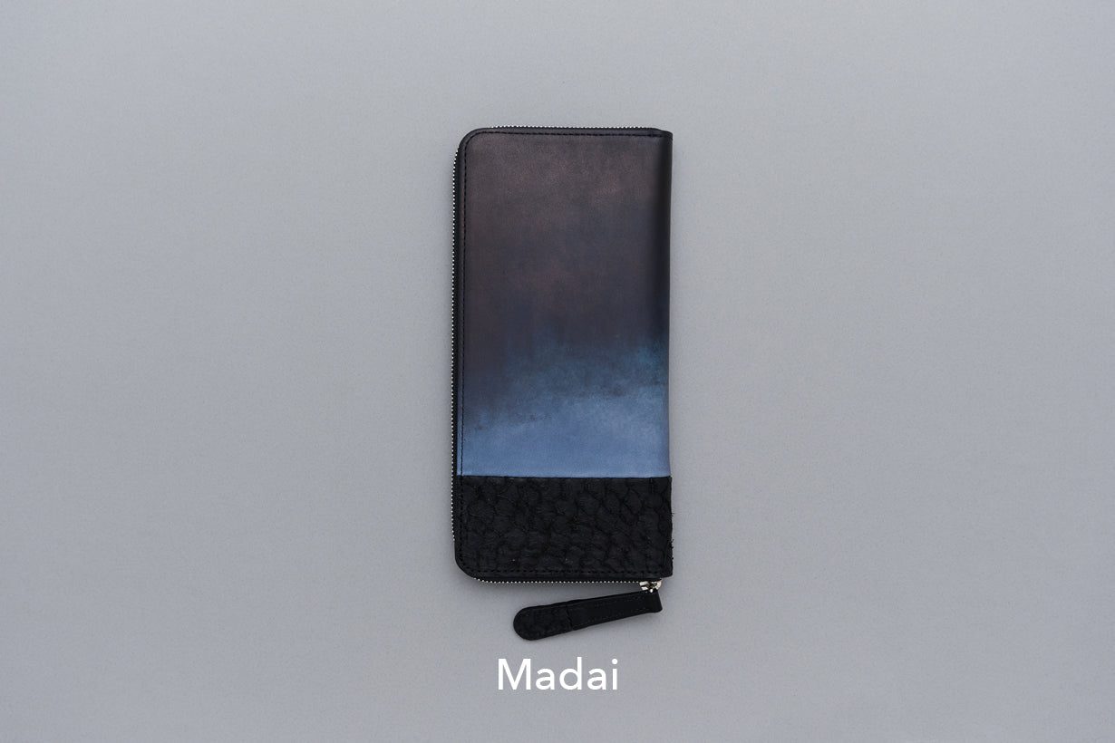 Orizzonte #01 ラウンドファスナーウォレット