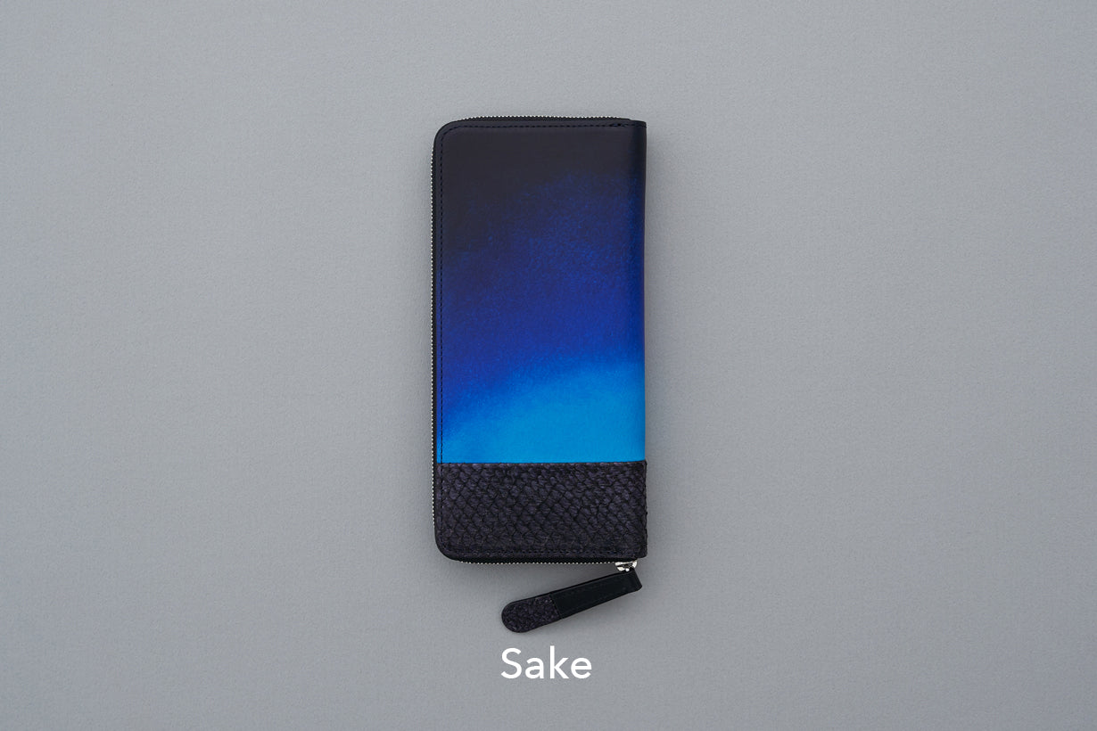 Orizzonte #01 ラウンドファスナーウォレット