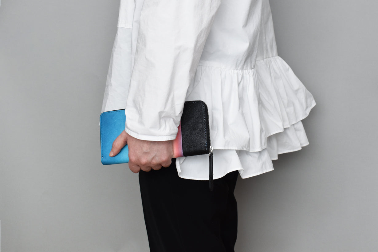 Orizzonte #01 ラウンドファスナーウォレット