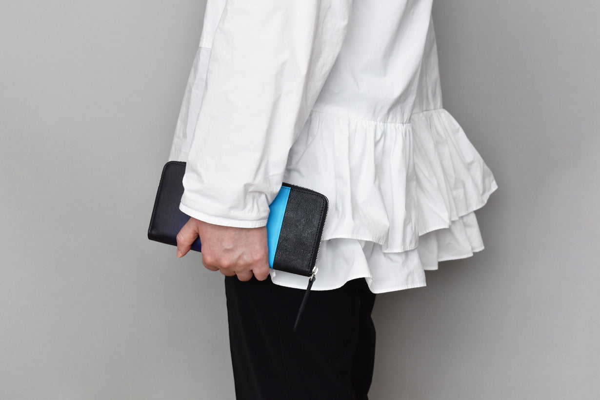 Orizzonte #01 ラウンドファスナーウォレット