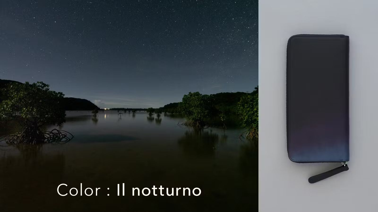 Cielo #01 ラウンドファスナーウォレット