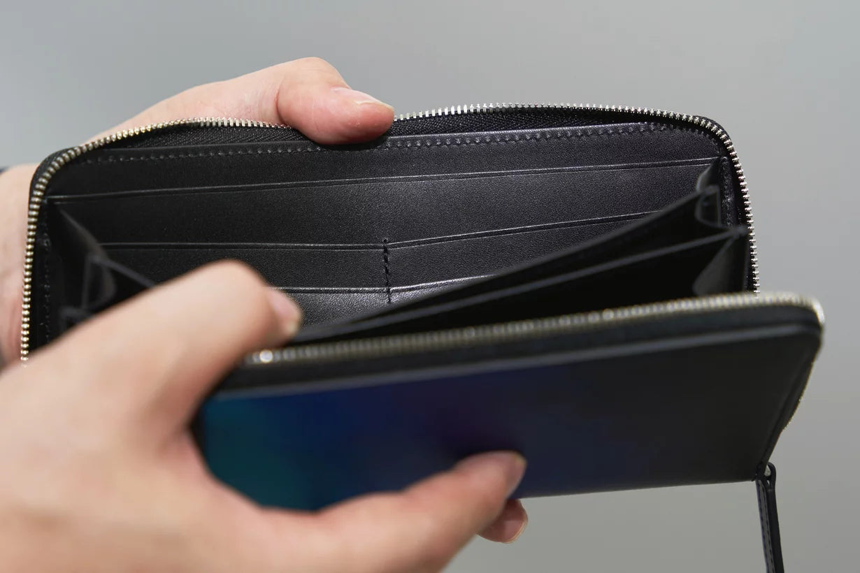 Orizzonte #01 ラウンドファスナーウォレット