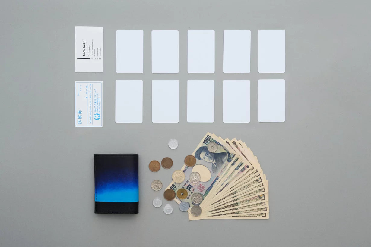 Orizzonte #03 コンパクト二つ折りギャルソンウォレット