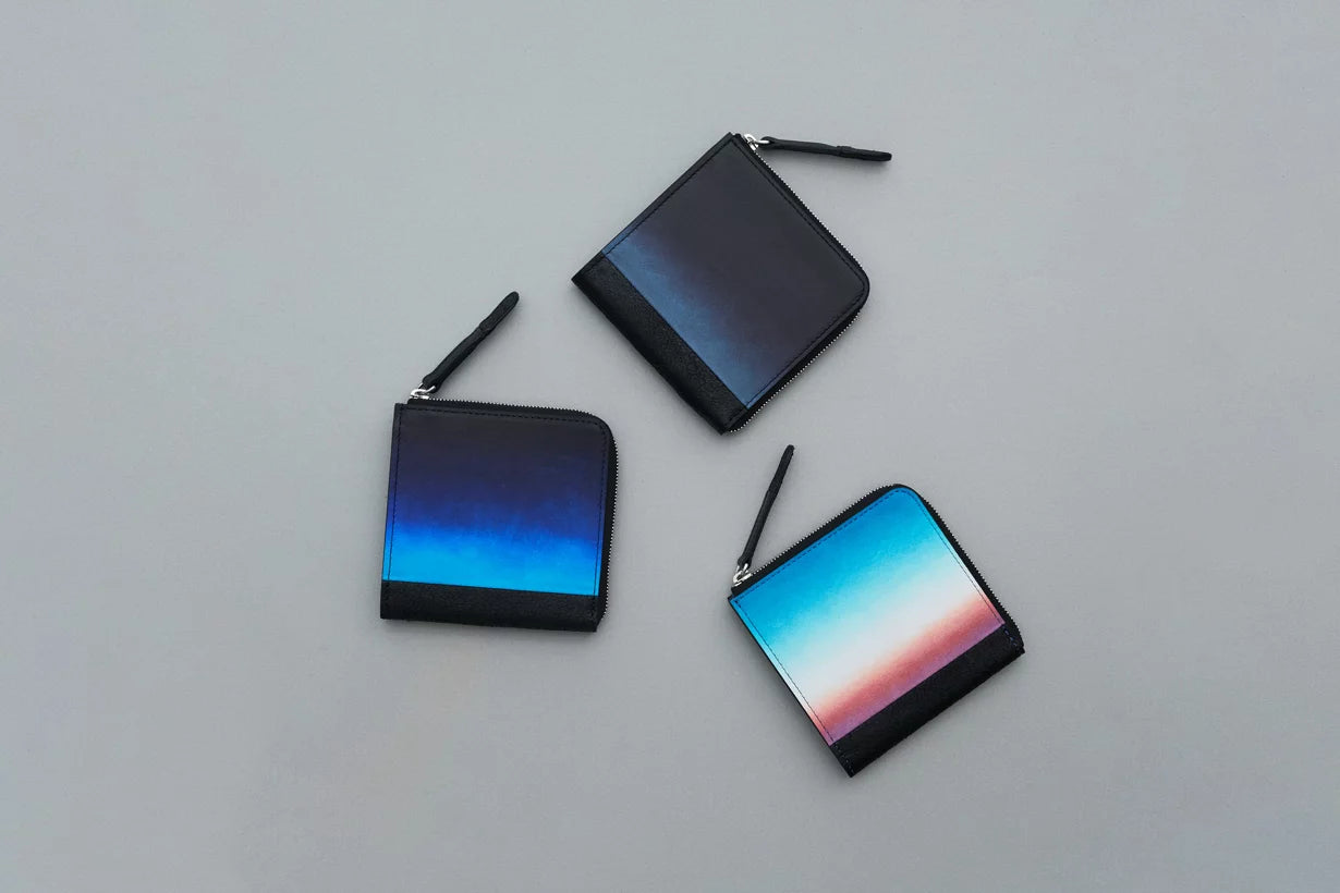 Orizzonte #04 L-zipスクエアウォレット