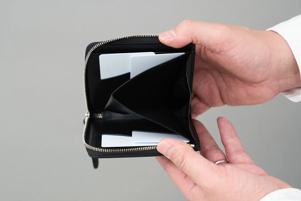 Orizzonte #04 L-zipスクエアウォレット