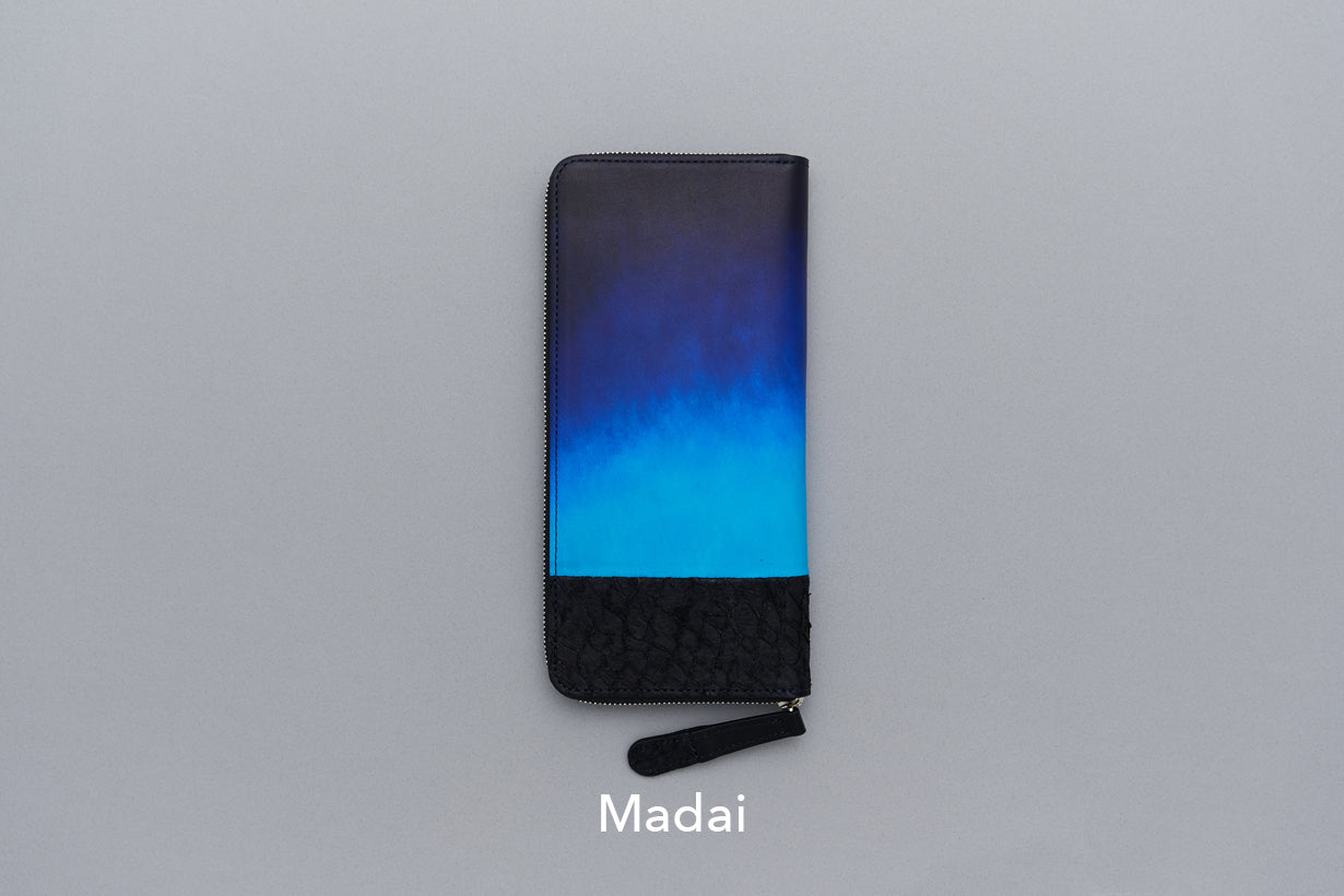 Orizzonte #01 ラウンドファスナーウォレット