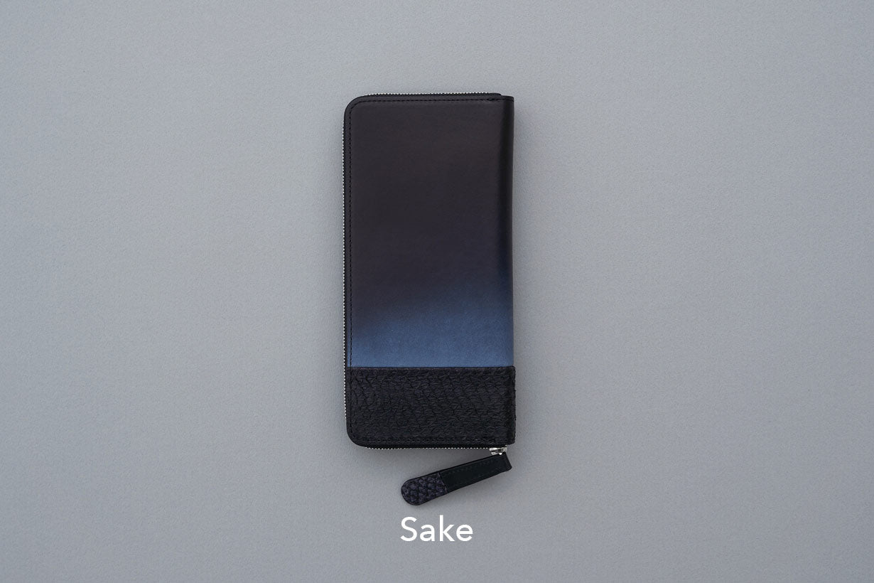 Orizzonte #01 ラウンドファスナーウォレット