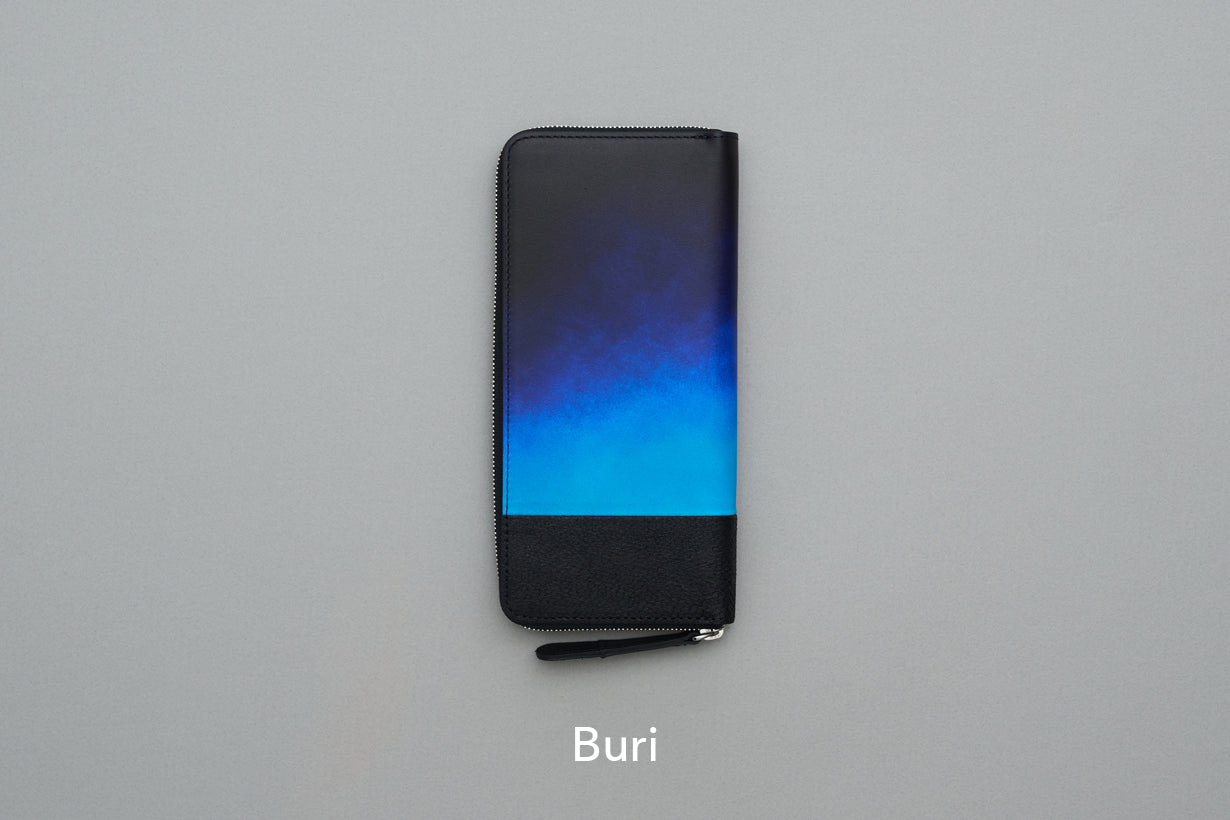 Orizzonte #01 ラウンドファスナーウォレット