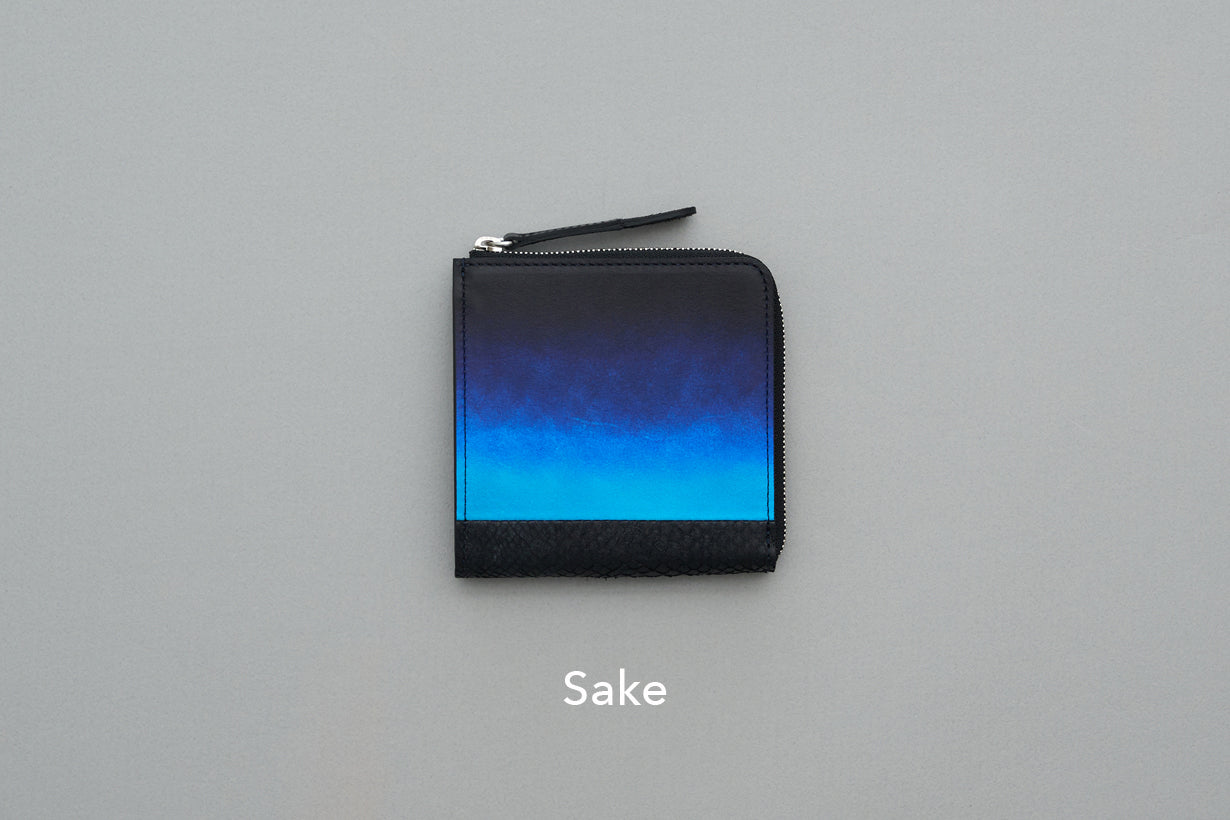 Orizzonte #04 L-zipスクエアウォレット